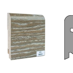 Плинтус шпонированный Finitura Dekor 83x19 №022