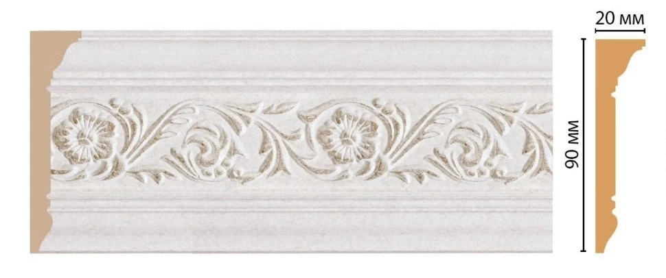 Плинтус Decomaster D226-19D на otdelka1.ru