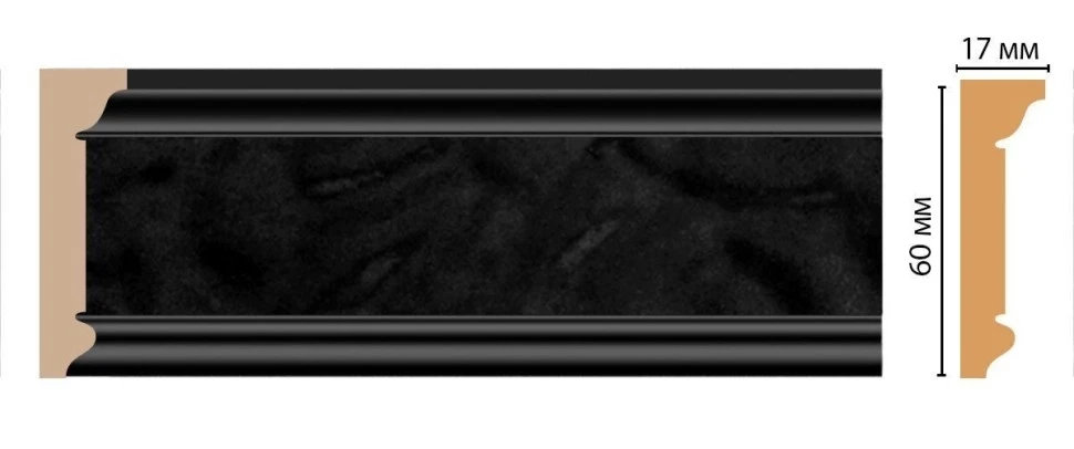 Карниз потолочный Decomaster D216-195 на Otdelka1.ru
