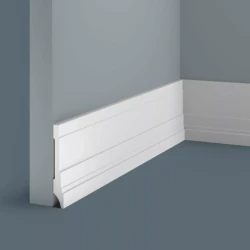 Плинтус Cosca PX042 83х12 2000мм Экополимер