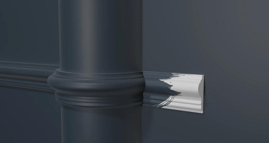 Молдинг гибкий Decor Dizayn DD301F на otdelka1.ru