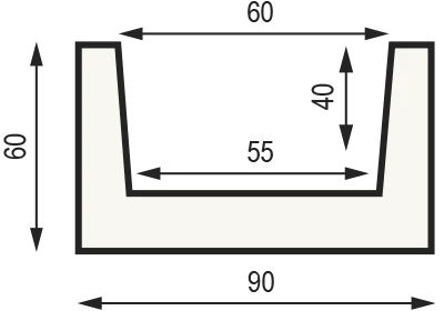 Балка Уникс Б1 полиуретановая на otdelka1.ru