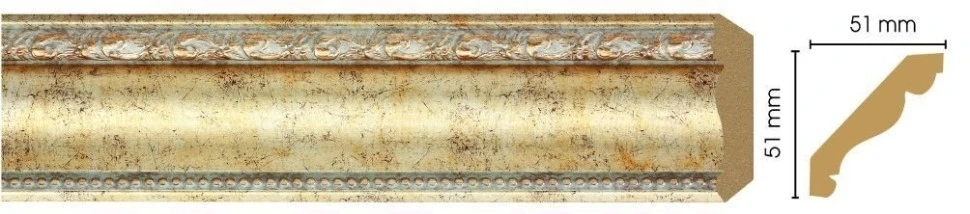 Карниз потолочный Decomaster 155-553 на otdelka1.ru