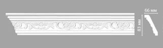 Потолочный плинтус с орнаментом Decomaster 95036