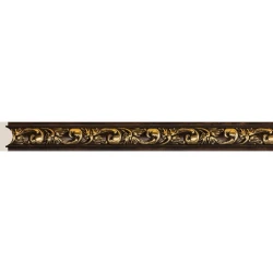 Молдинг Cosca 30 красное дерево с золотом 157-1084