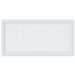 Экран для радиатора Cosca Модерн рамка 600х1200 мм перфорация Сусанна