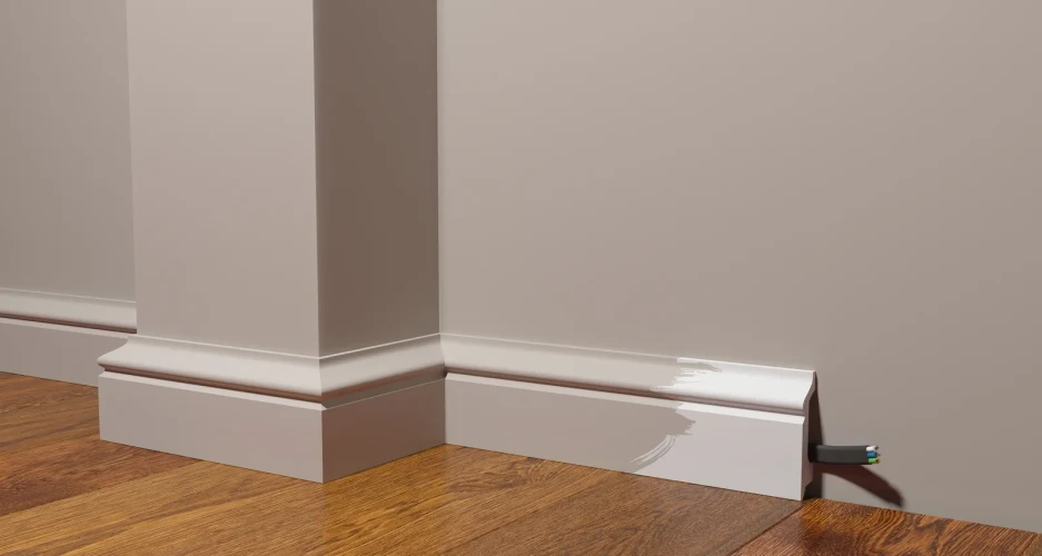 Плинтус полимерный Decor Dizayn DD122 на otdelka1.ru