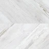 Замковая напольная пробка Коркстайл / Corkstyle Chevron White на Otdelka1.ru