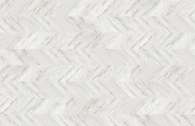 Замковая напольная пробка Коркстайл / Corkstyle Chevron White на Otdelka1.ru