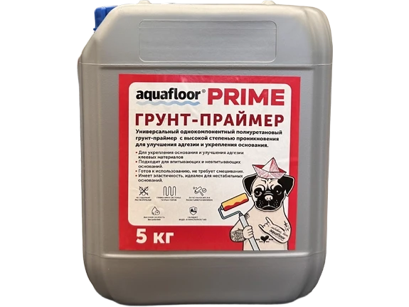 Грунт-праймер Aquafloor PRIME 5 кг на Otdelka1.ru