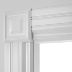 Квадратные элементы Cosca AK03 100x100x24мм белый грунт МДФ