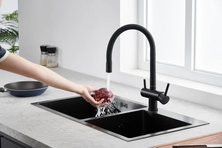 Смеситель EMAR ЕС - 3015 ЕС - 3015 black на Otdelka1.ru