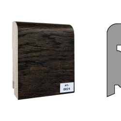 Плинтус шпонированный Finitura Dekor 83x19 №024