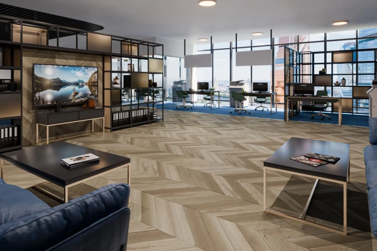 Кварц-виниловая плитка Damy Floor Chevron клеевая Сен-Жермен на otdelka1.ru