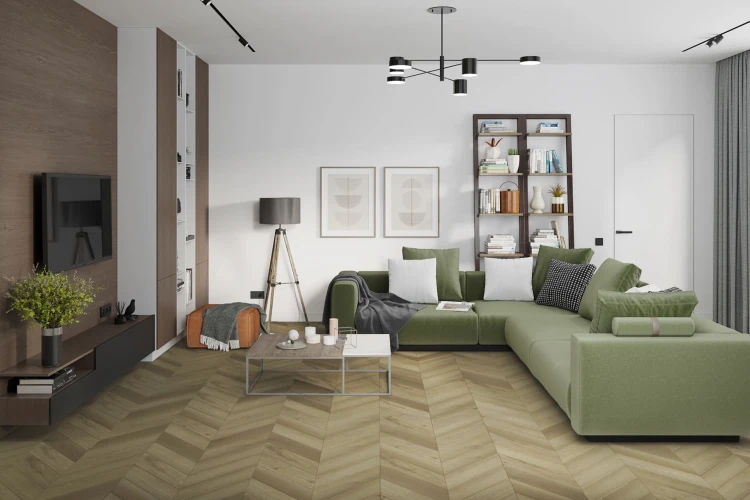 Кварц-виниловая плитка Damy Floor Chevron клеевая Сен-Жермен на otdelka1.ru