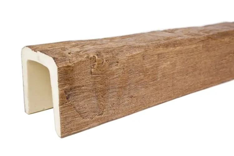Балка Уникс Б9 полиуретановая Светлый дуб на otdelka1.ru