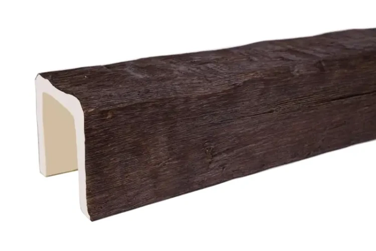 Балка Уникс Б9 полиуретановая Тёмный дуб на otdelka1.ru