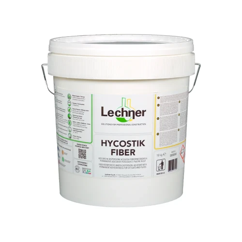 Водно-дисперсионный акриловый клей Lechner Hycostik Fiber 18кг на otdelka1.ru