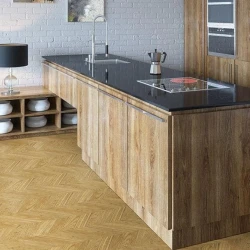 Клеевая напольная пробка Коркстайл / Corkstyle Chevron Gold