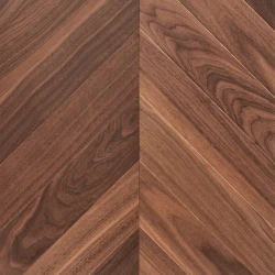 Инженерная доска Французская елка Wood bee Американский Орех Select