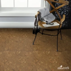 Клеевой пробковый паркет Иберкорк / Ibercork Леон Маррон