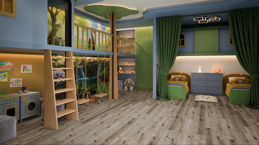 Кварц-виниловая плитка Damy Floor Family клеевая Дуб Лофт на otdelka1.ru