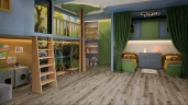 Кварц-виниловая плитка Damy Floor Family клеевая Дуб Лофт на otdelka1.ru