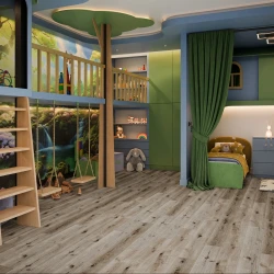 Кварц-виниловая плитка Damy Floor Family клеевая Дуб Лофт