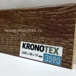 Плинтус МДФ Кронотекс / Kronotex 3590 Дуб таймлесс