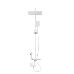 Душевая система Royce Эбби RCS-110304WH, с гиг. душем, белый
