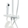 Душевая система Royce Эбби RCS-110304WH, с гиг. душем, белый на Otdelka1.ru