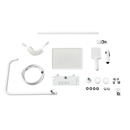 Душевая система Royce Эбби RCS-110304WH, с гиг. душем, белый на Otdelka1.ru