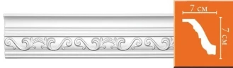 Потолочный плинтус Decomaster 95843 на Otdelka1.ru