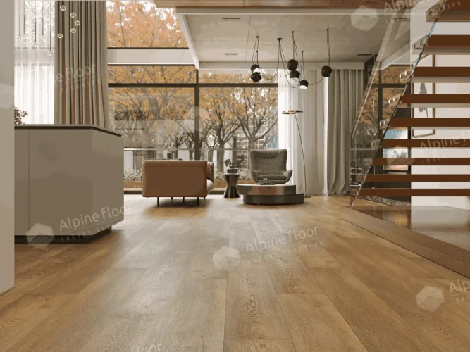 Кварц-виниловый ламинат Alpine Floor Premium 12 ECO 24-3 Дуб Эталон на Otdelka1.ru