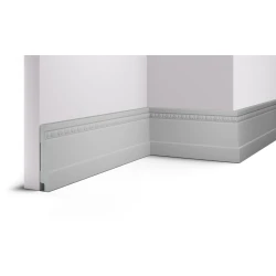 Плинтус Cosca 90 Белый мат B90(2)/W27