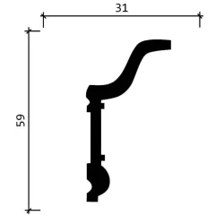 Карниз Decor Dizayn DD501