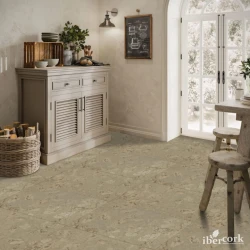 Клеевой пробковый паркет Иберкорк / Ibercork Леон Чай