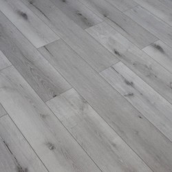 Кварц-виниловая плитка Damy Floor Family клеевая Дуб Классический серый