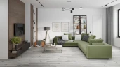 Кварц-виниловая плитка Damy Floor Family клеевая Дуб Классический серый на otdelka1.ru