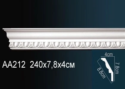 Карниз Perfect / Перфект AA212 на otdelka1.ru