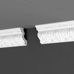 Плинтус потолочный Де-Багет Декор ДП 08-70