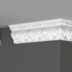 Плинтус потолочный Де-Багет Декор ДП 08-70