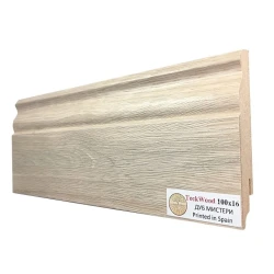 Плинтус МДФ Теквуд / Teckwood 100 мм Дуб Мистери
