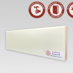 Плинтус МДФ Teckwood 80 мм RAL 1013
