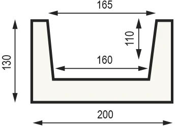 Балка Уникс Б3 полиуретановая на otdelka1.ru