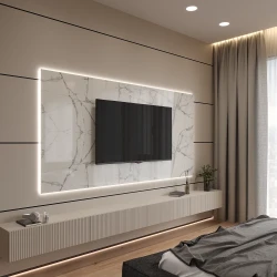 Теневая рейка Laconistiq Multilevel New Серебристый анодированный