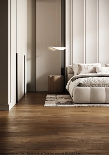 Кварцевый паркет Quartz Parquet Классик 7/1.2 мм 400-29 Орех Американский на otdelka1.ru