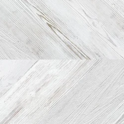 Клеевая напольная пробка Коркстайл / Corkstyle Chevron White