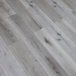 Кварц-виниловая плитка Damy Floor Family клеевая Дуб Состаренный Серый