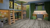 Кварц-виниловая плитка Damy Floor Family клеевая Дуб Состаренный Серый на Otdelka1.ru